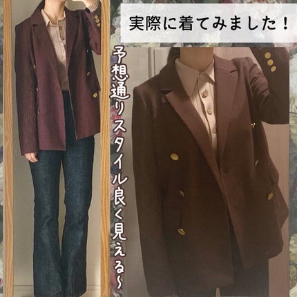 紬 on LIPS 「骨格ストレートの秋冬の優勝アウター🌰通販でも事故らない見るべき..」(4枚目)