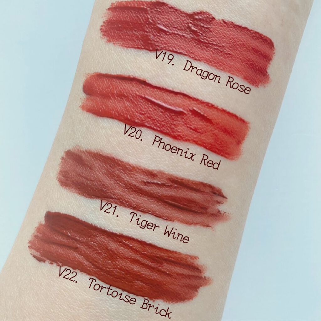 ザ ヘリテージ ベルベット ティント/MERZY/リップティントを使ったクチコミ(4枚目)