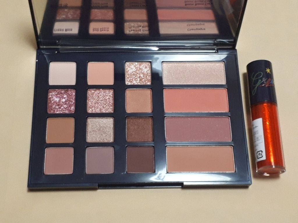 ムードアップパーティ パレット 2019 Holiday Limited Edition/innisfree/メイクアップキットを使ったクチコミ（3枚目）