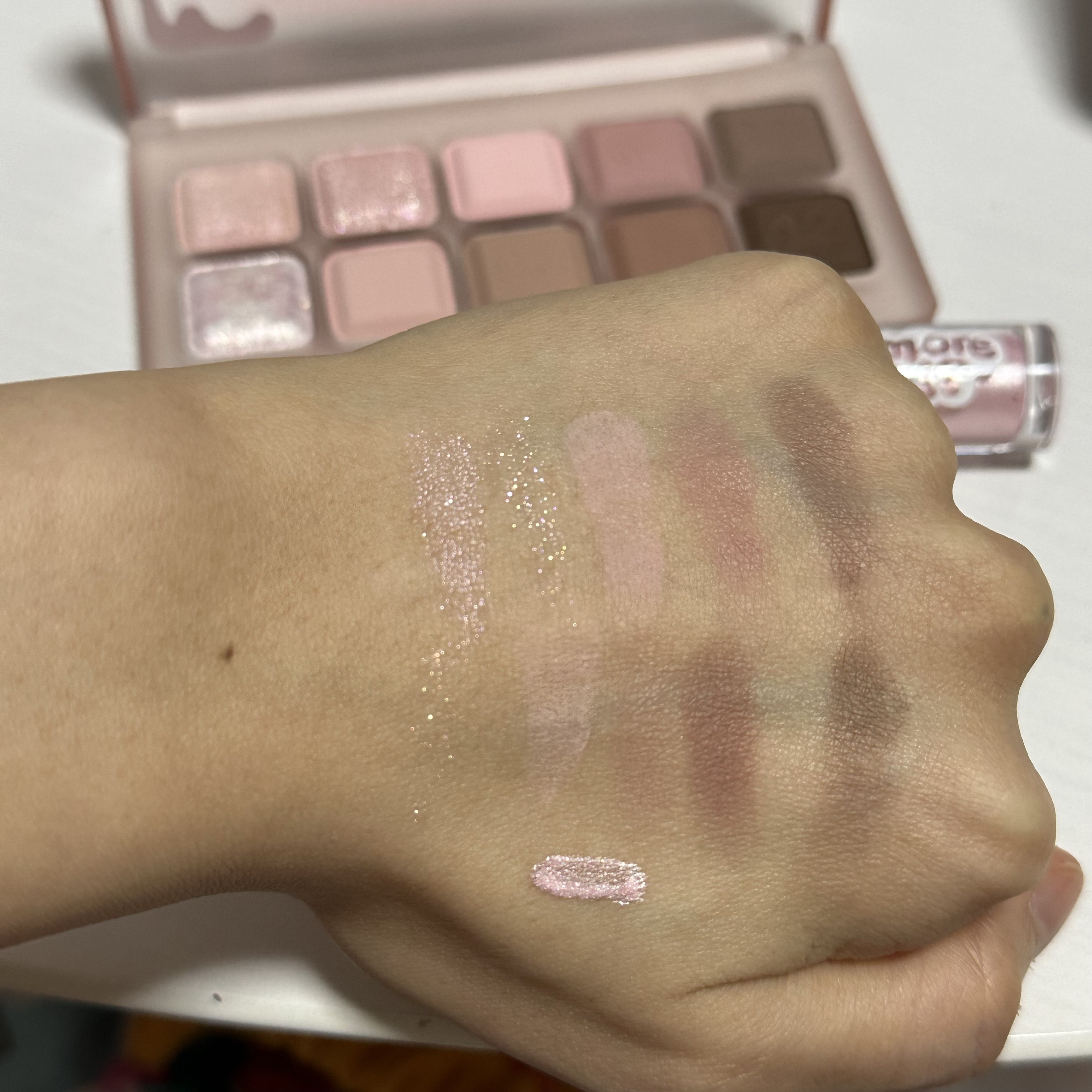 ムードキーボード/lilybyred/アイシャドウパレットを使ったクチコミ（2枚目）