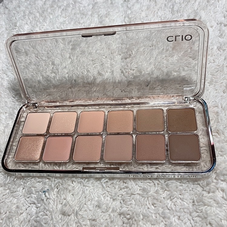 プロ アイ パレット エアー 08 ラテシニア(LATTE SENIOR)/CLIO/アイシャドウパレットを使ったクチコミ（1枚目）