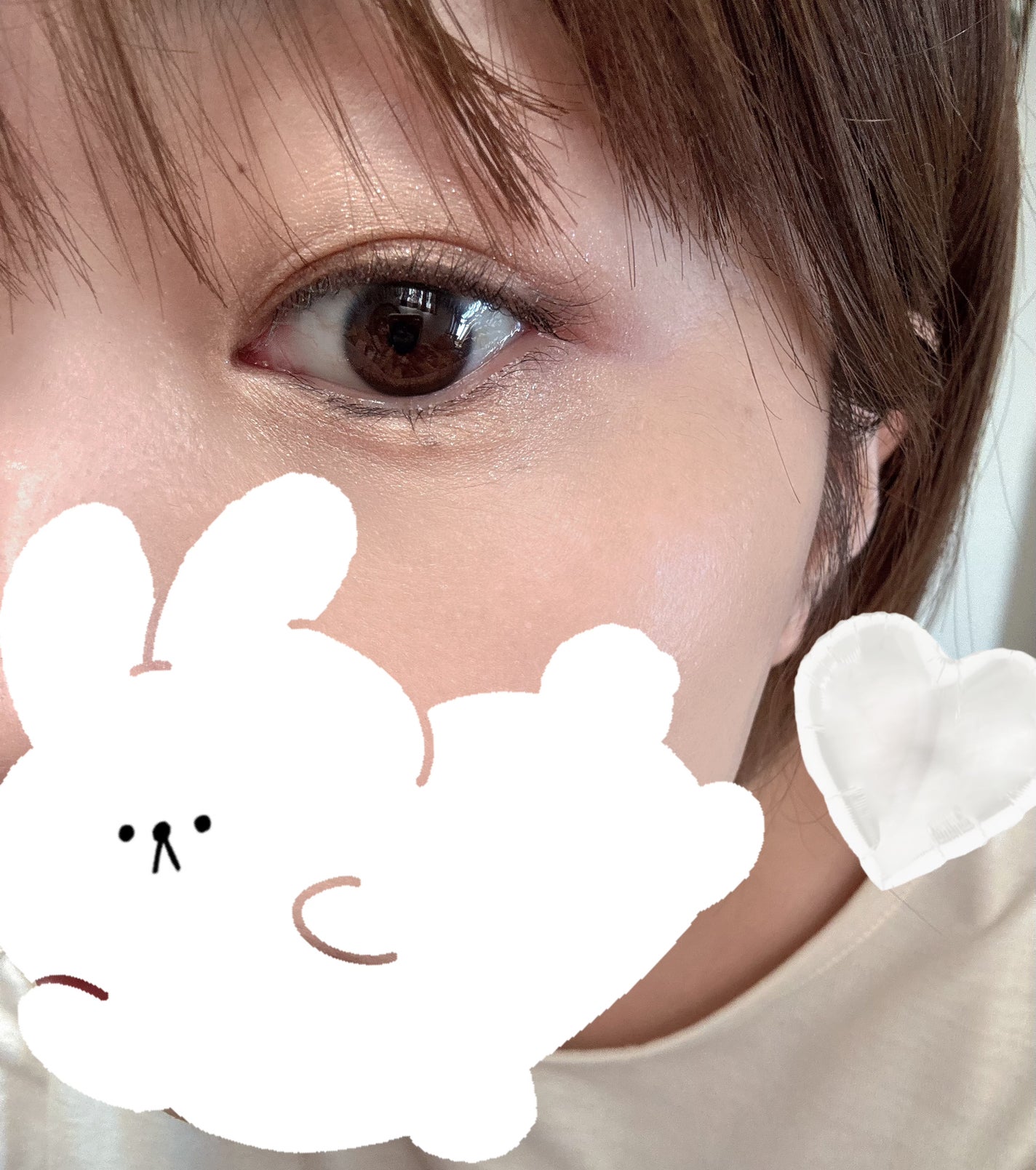 スパークリング アイカラー/PAUL & JOE BEAUTE/単色アイシャドウを使ったクチコミ(2枚目)