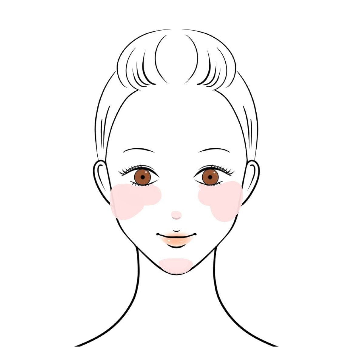 ナチュラル チークN/CEZANNE/パウダーチークを使ったクチコミ(2枚目)