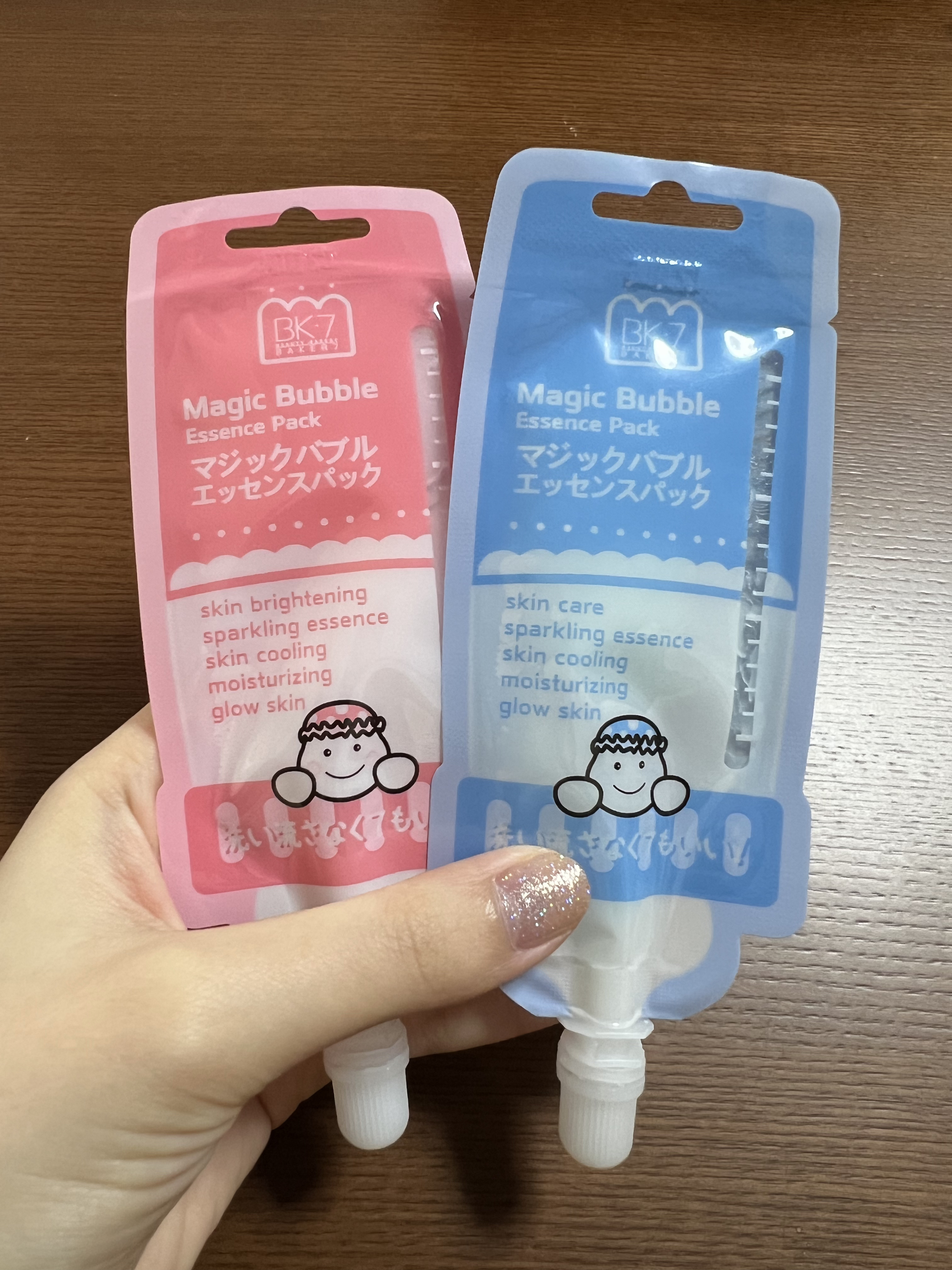 BAKER7 マジックバブルエッセンスパックMINIのクチコミ「BAKER7　マジックバブルエッセンスパックMINI
★★★☆☆
──────────────.....」（1枚目）