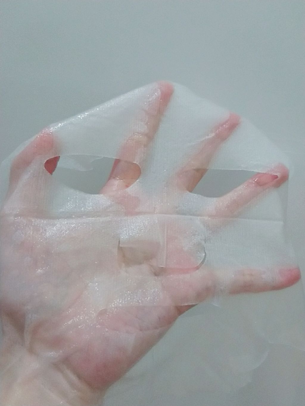 Ｄフェイスマスク ハトムギ/DAISO/シートマスク・パックを使ったクチコミ（2枚目）