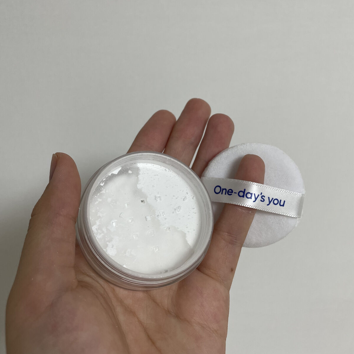ポアセバムパウダー/One-day's you/ルースパウダーを使ったクチコミ（2枚目）