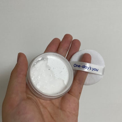 ポアセバムパウダー/One-day's you/ルースパウダーを使ったクチコミ(2枚目)