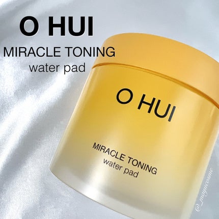 ミラクルトーニング ウォーターパッド/OHUI/化粧水を使ったクチコミ(1枚目)