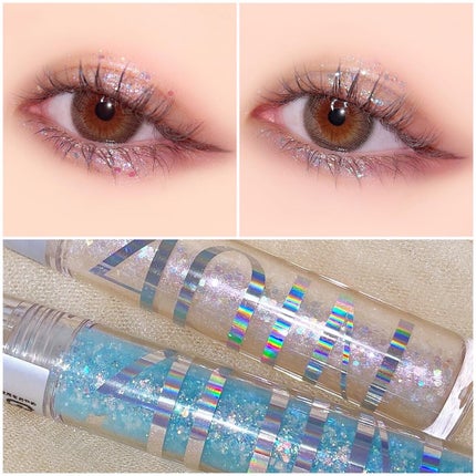 DAZE EYE GLITTER/4OIN /リキッドアイシャドウを使ったクチコミ(2枚目)