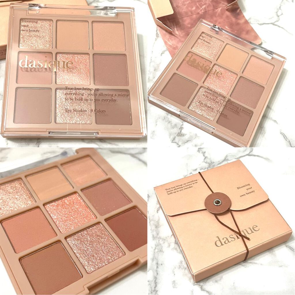 シャドウパレット/dasique/アイシャドウパレットを使ったクチコミ(2枚目)