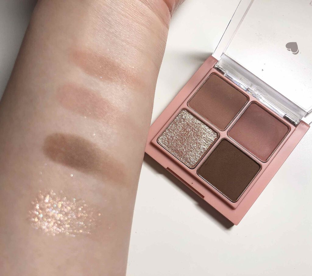 ベターザンアイズ/rom&nd/アイシャドウパレットを使ったクチコミ（3枚目）