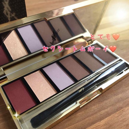 アイパレット セクシー トムボーイ/YVES SAINT LAURENT BEAUTE/アイシャドウパレットを使ったクチコミ(1枚目)