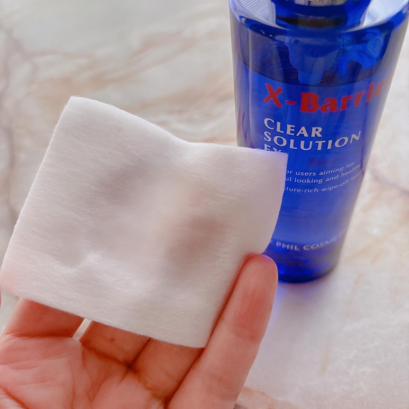 フイルナチュラント エクスバリア クリア ソリューション EX/ドクターフィルコスメティクス/拭き取り化粧水を使ったクチコミ(4枚目)