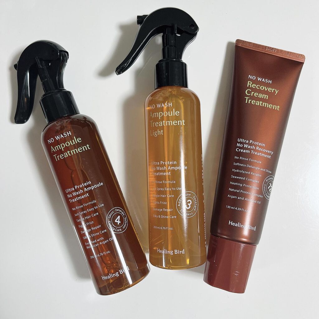 ノーウォッシュセラム トリートメント/Healing bird/ヘアオイルを使ったクチコミ(1枚目)