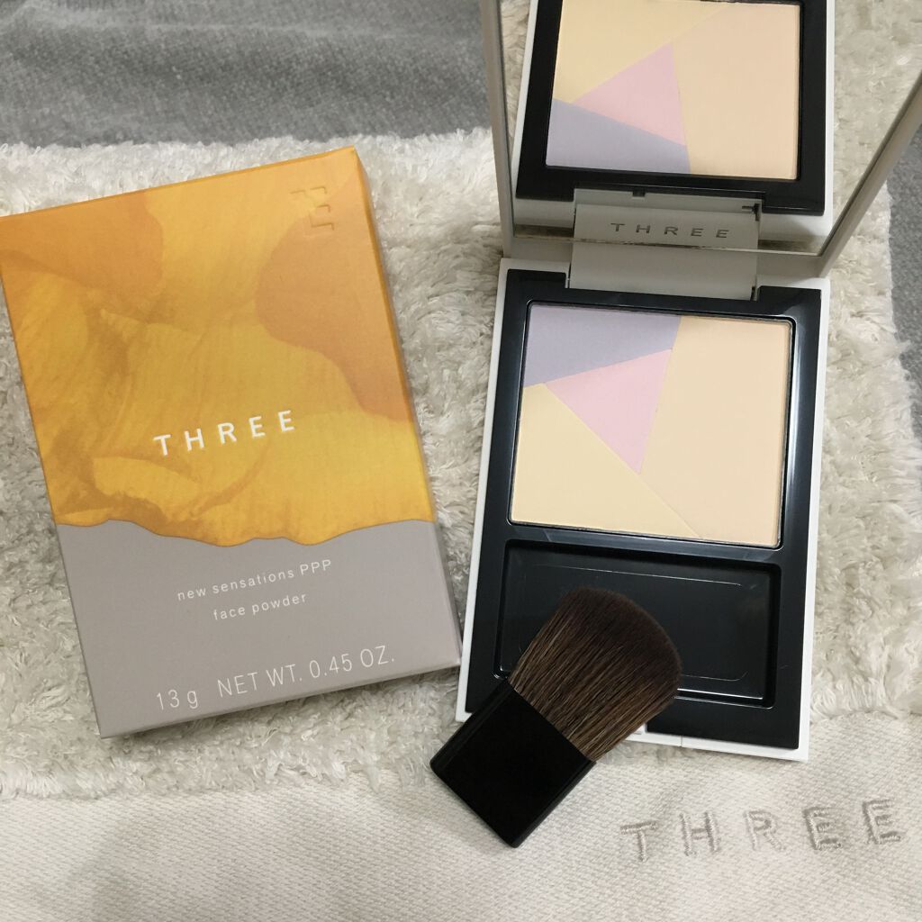 ニューセンセーションズ PPP/THREE/プレストパウダーを使ったクチコミ(1枚目)