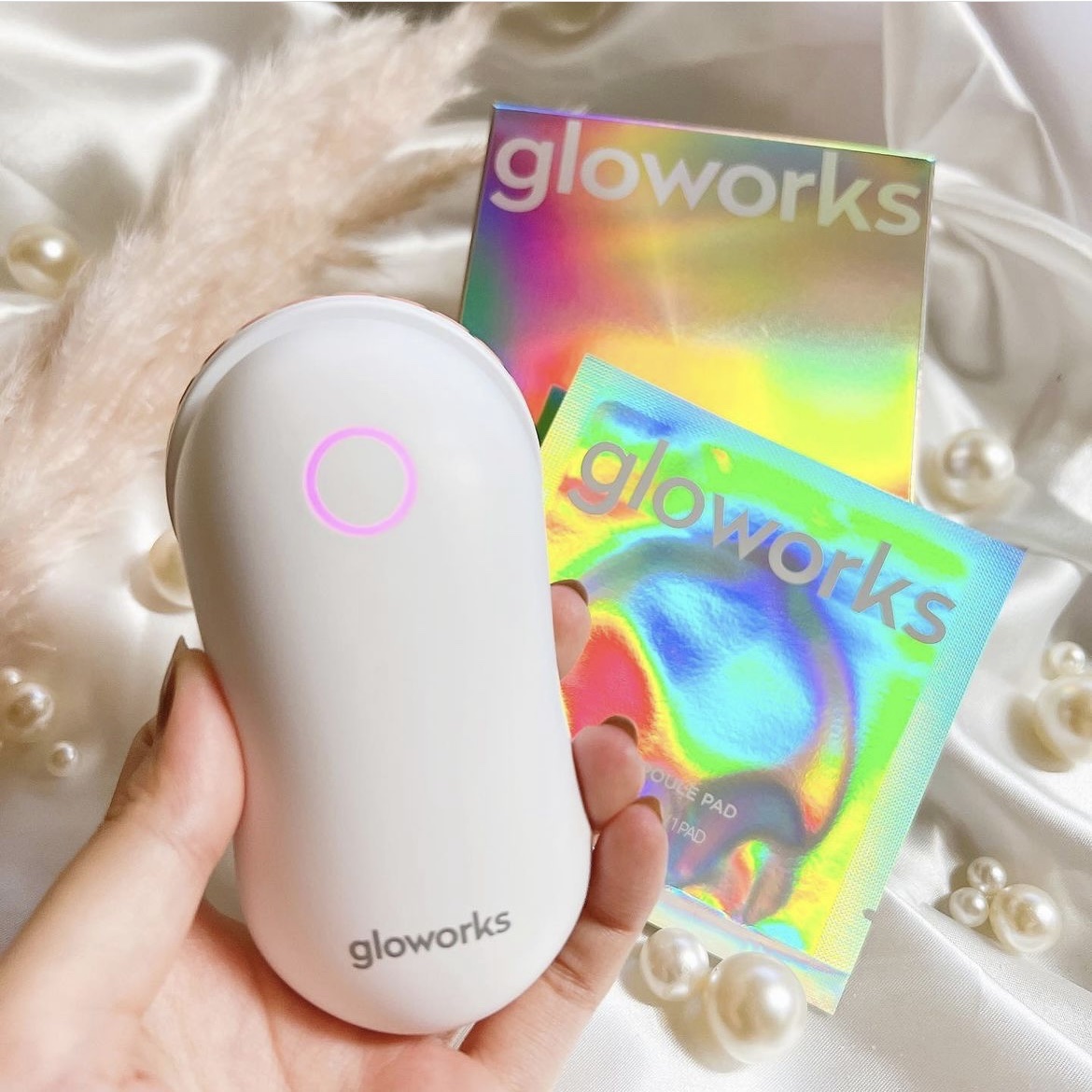 4Dモーションスキンブースター/gloworks/美顔器・マッサージを使ったクチコミ（3枚目）