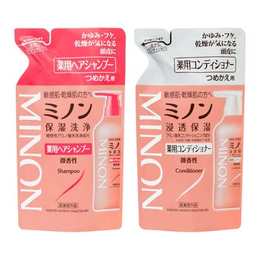 ミノン薬用ヘアシャンプー／薬用コンディショナー ミノン