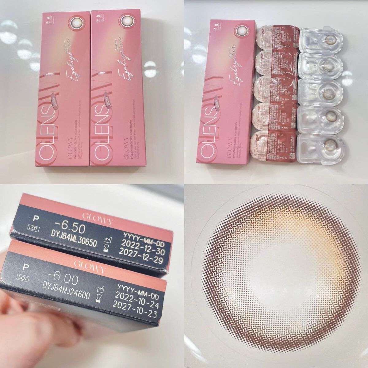 Glowy 1day/OLENS/ワンデー(1DAY)カラコンを使ったクチコミ(5枚目)