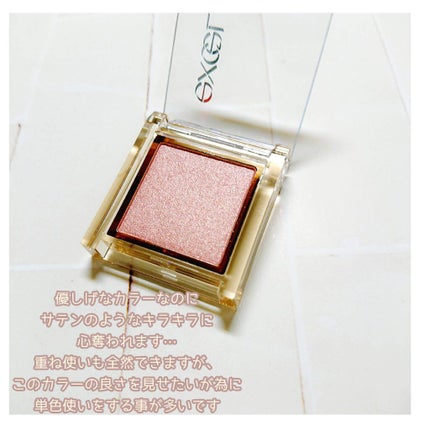 アイプランナー/excel/単色アイシャドウを使ったクチコミ(2枚目)