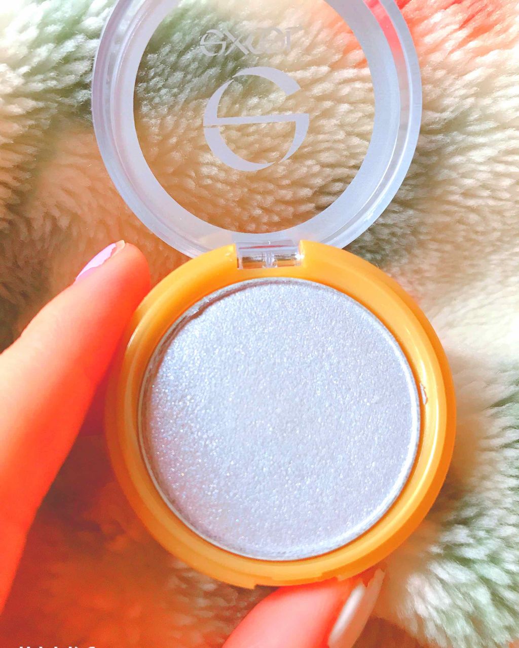 シャイニーシャドウ N/excel/単色アイシャドウを使ったクチコミ(2枚目)