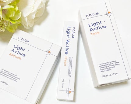 ライトアクティブトナー/P.CALM/化粧水を使ったクチコミ(1枚目)