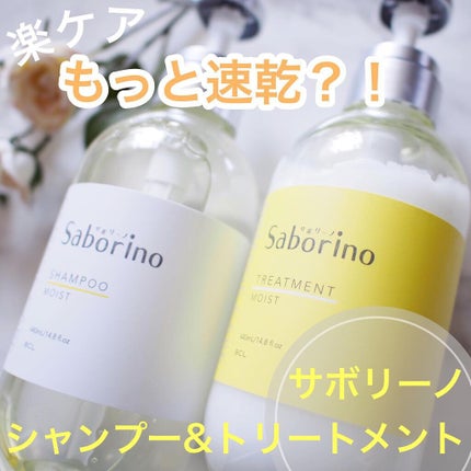 ハヤラクシャンプー モイスト/トリートメント モイスト/サボリーノ/市販シャンプーを使ったクチコミ(1枚目)
