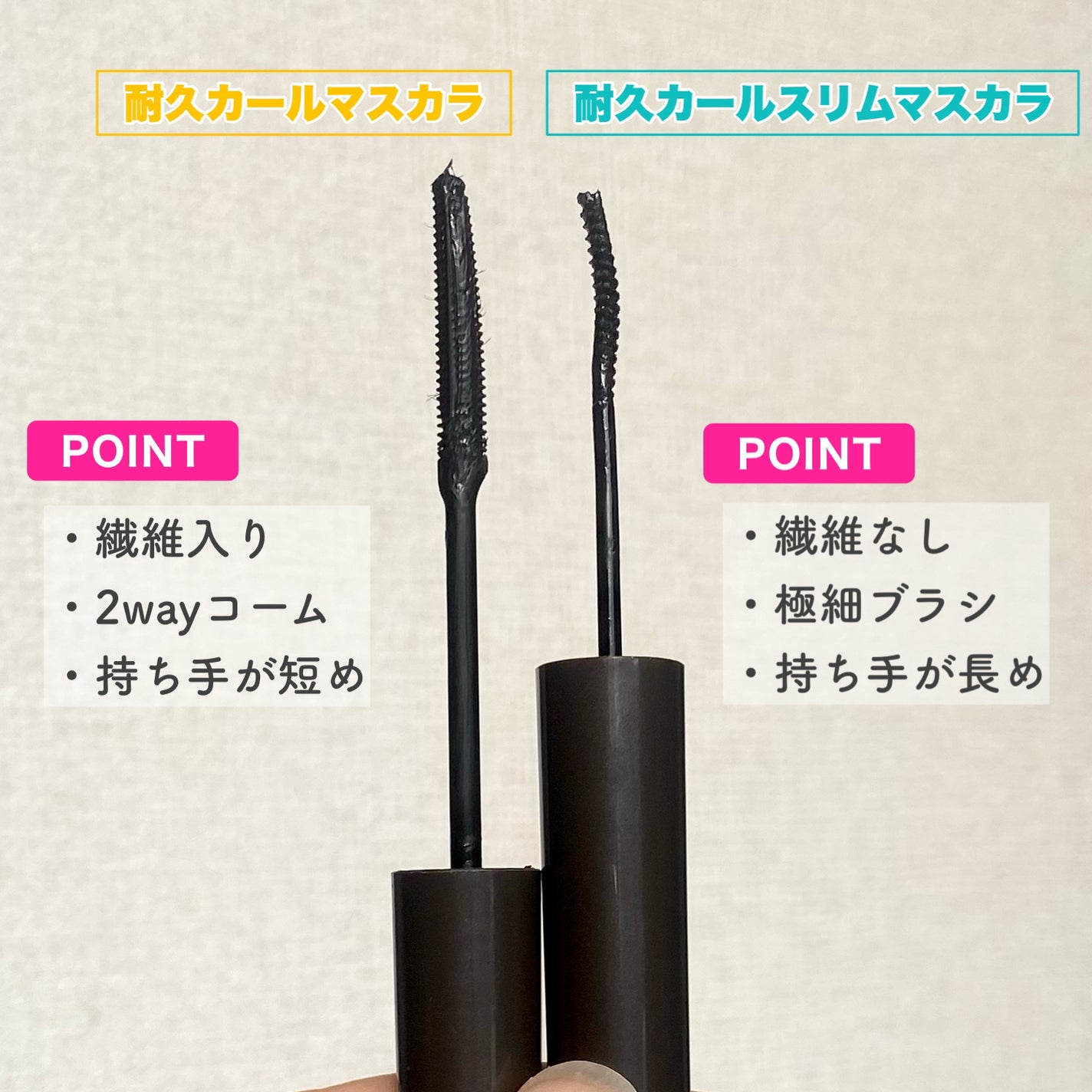 耐久カールスリムマスカラ/CEZANNE/マスカラを使ったクチコミ(4枚目)