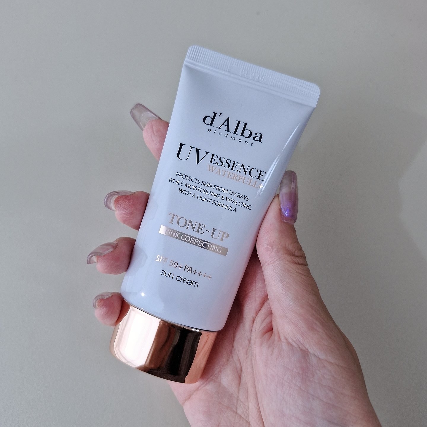 ウォータフルトーンアップサンクリーム/ダルバ/日焼け止めクリームを使ったクチコミ（3枚目）