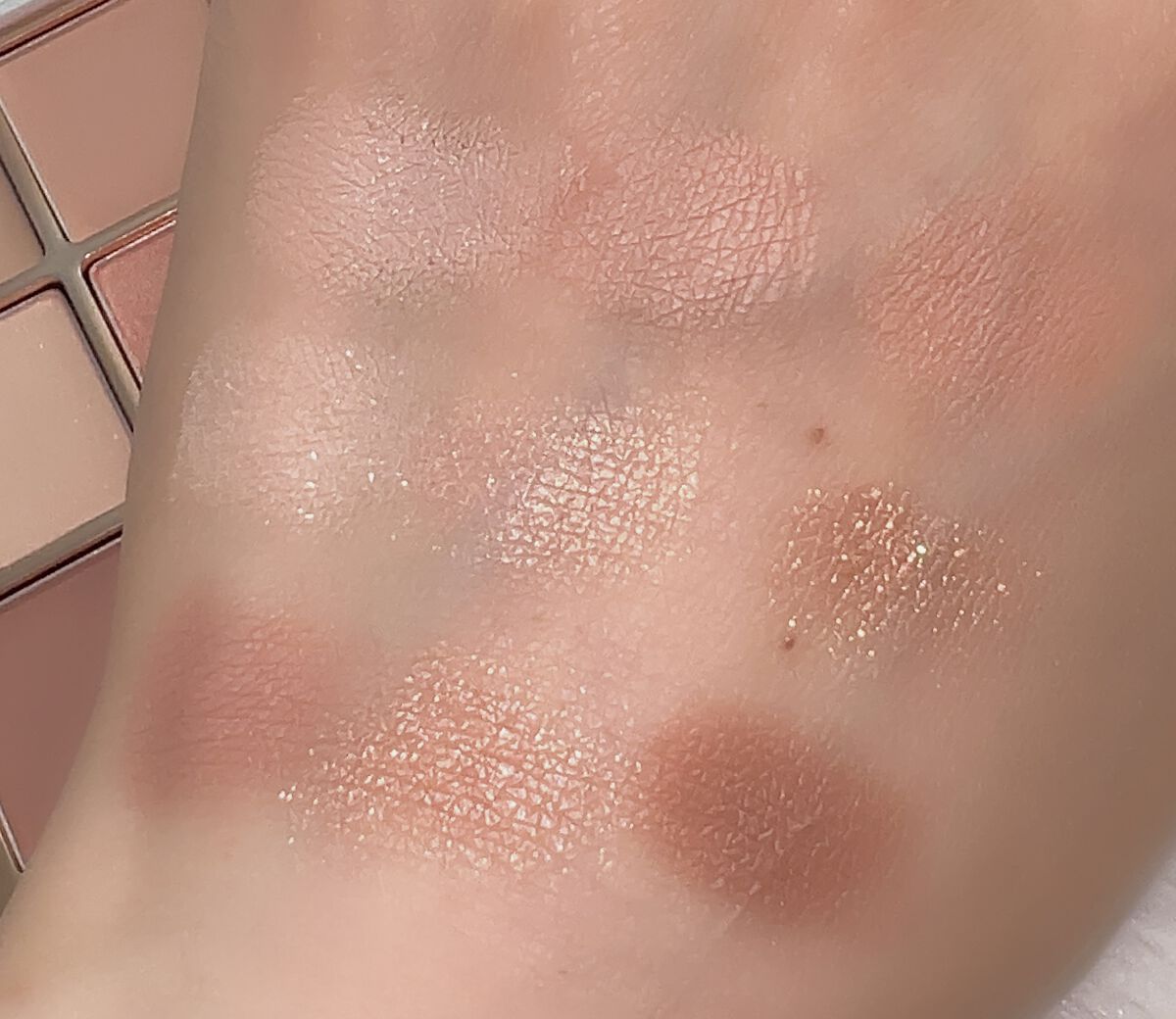 マルチアンダーアイパレット/hina cosmetics/アイシャドウパレットを使ったクチコミ（3枚目）