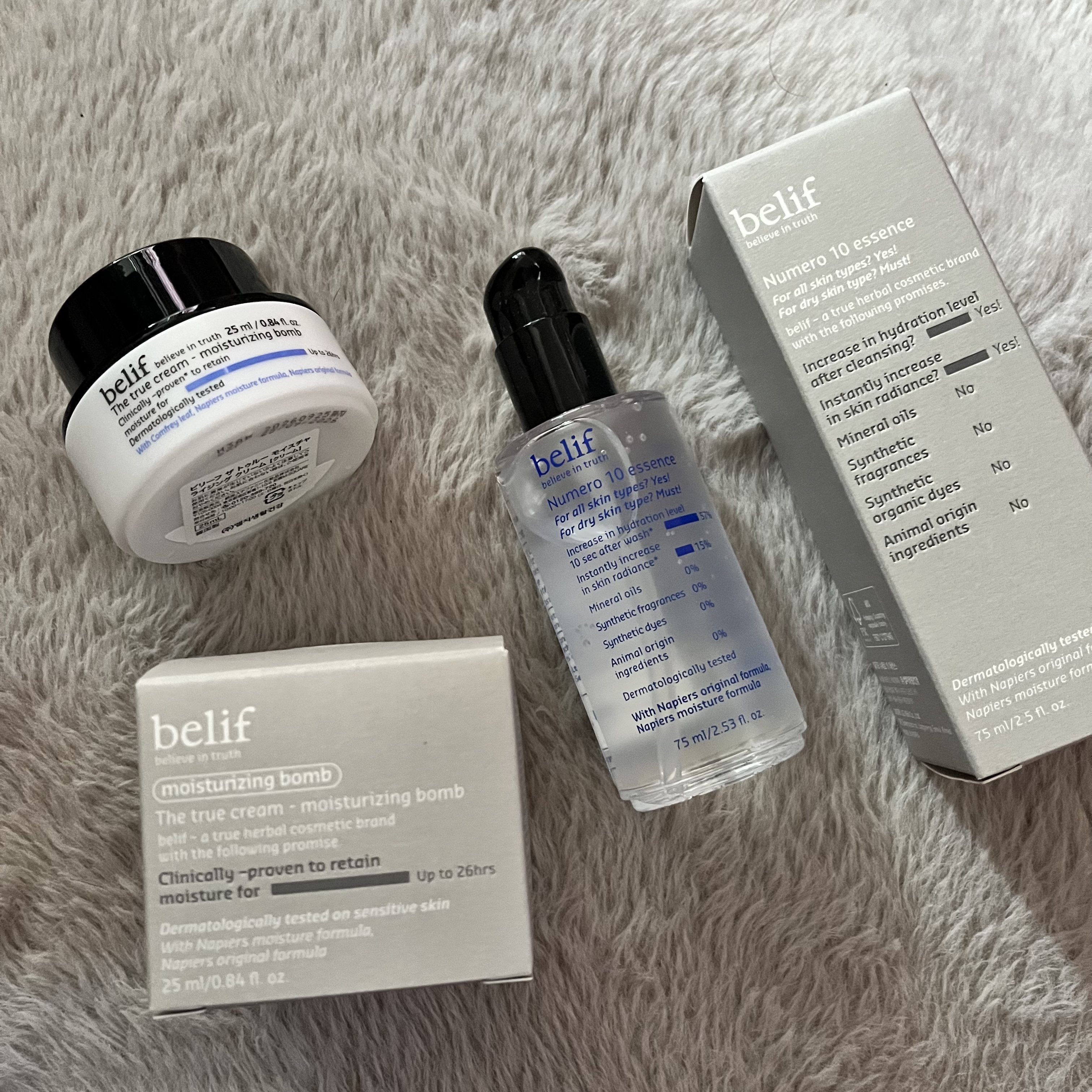 ザトゥルークリームモイスチャライジングバーム/belif/フェイスクリームを使ったクチコミ（1枚目）