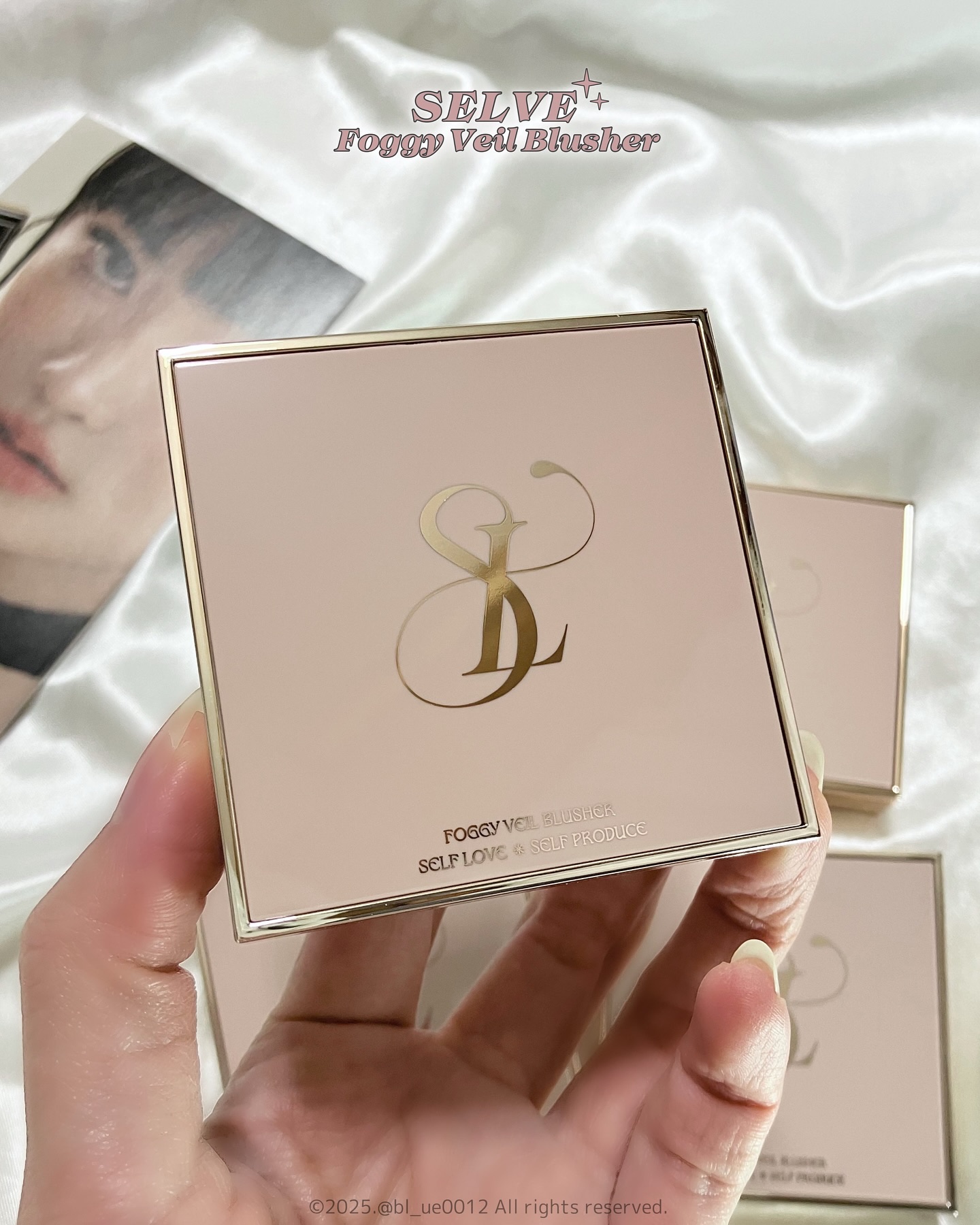 フォギーヴェールブラッシャー/SELVE/パウダーチークを使ったクチコミ（2枚目）