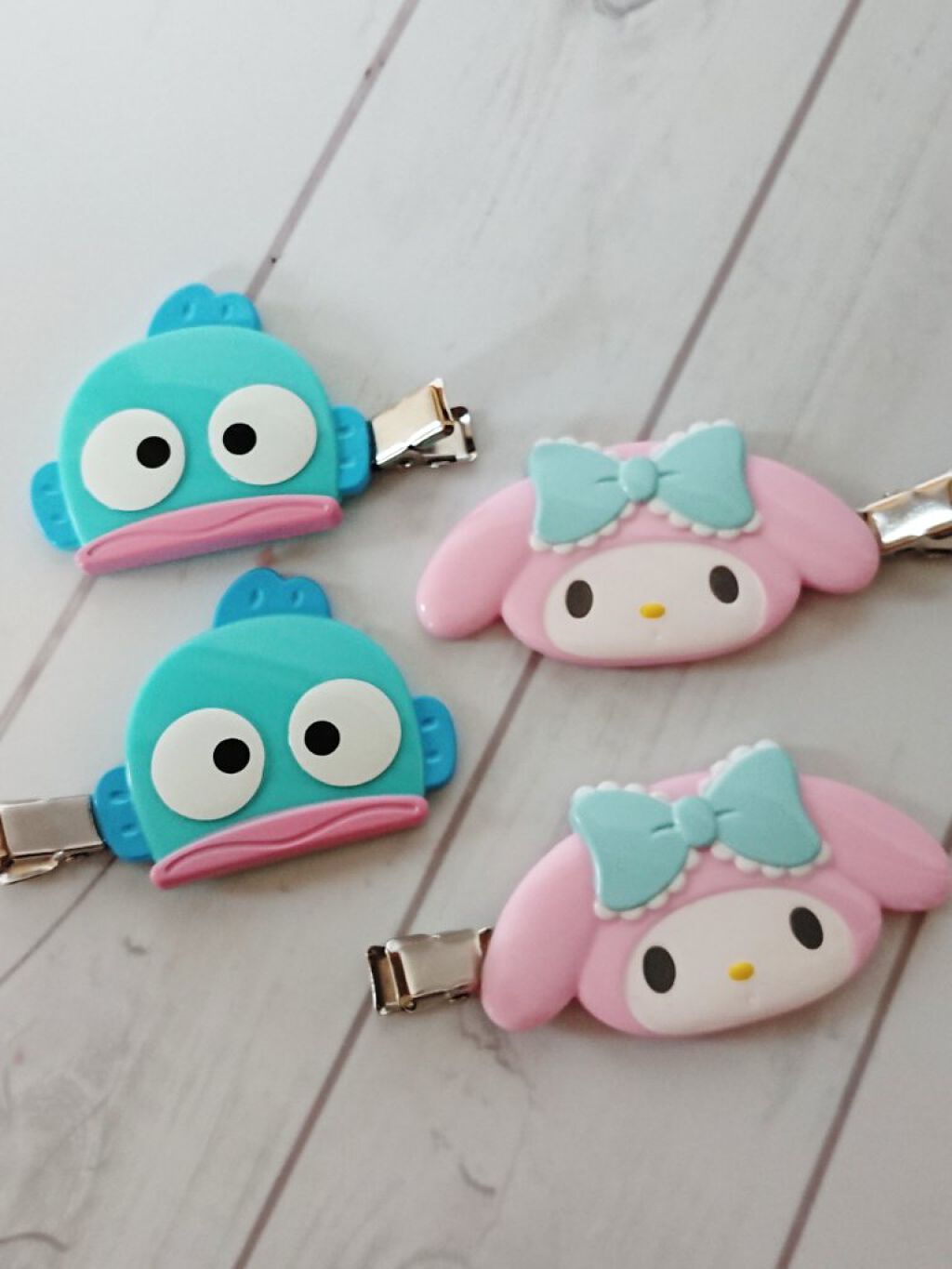 前髪クリップ/サンリオ/ヘアアクセサリーを使ったクチコミ(4枚目)