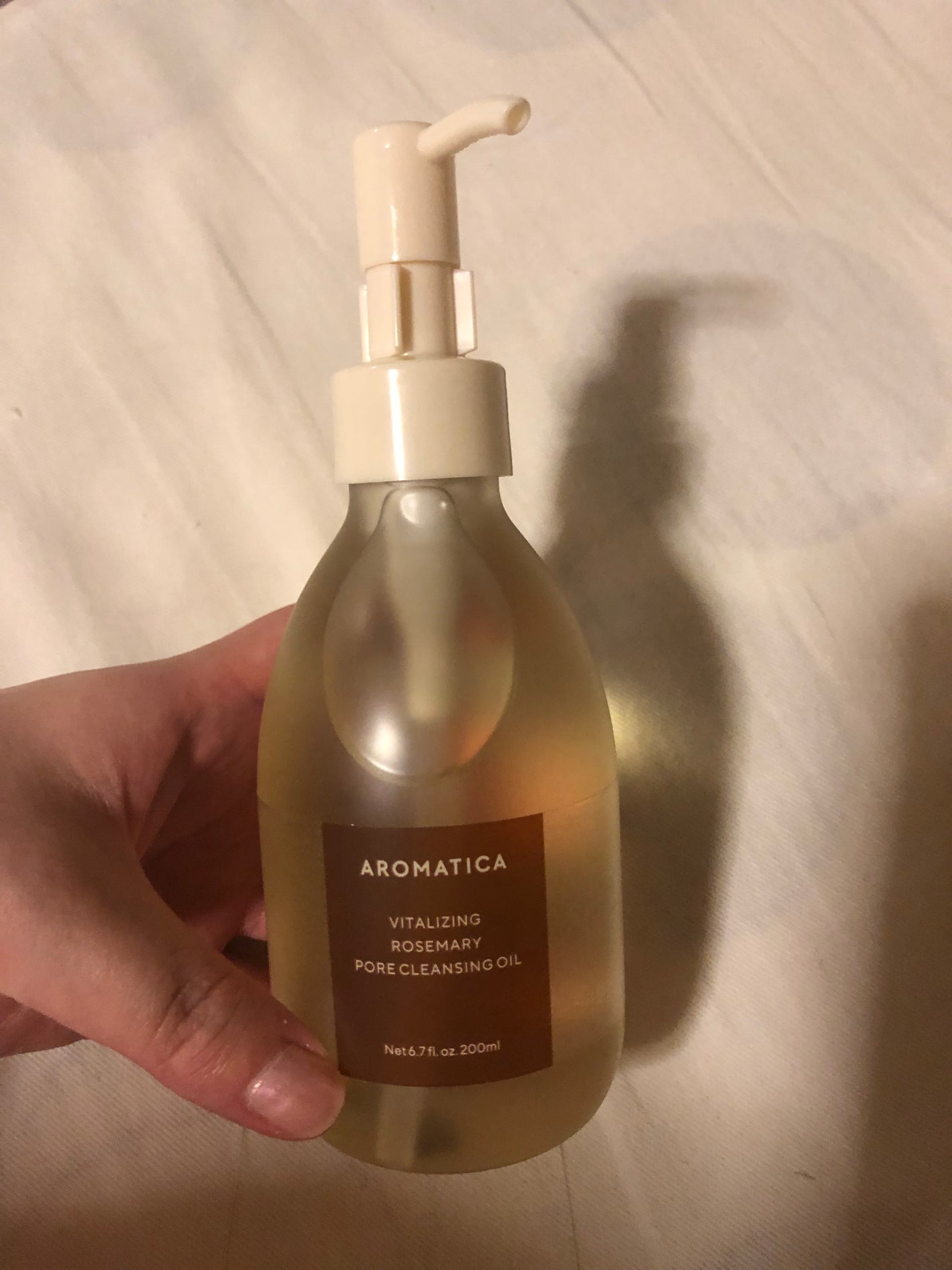 ローズマリークレンジングオイル/AROMATICA/オイルクレンジングを使ったクチコミ(3枚目)