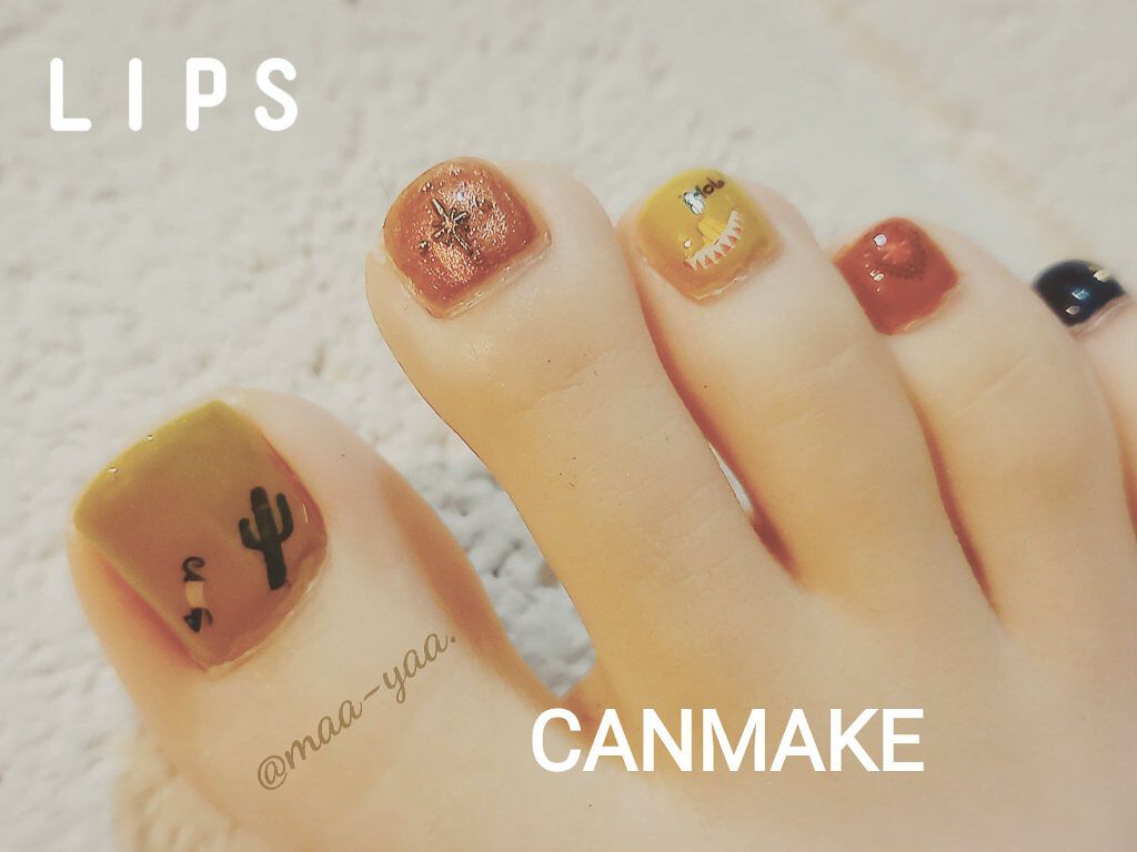 カラフルネイルズ/キャンメイク/マニキュアを使ったクチコミ(1枚目)