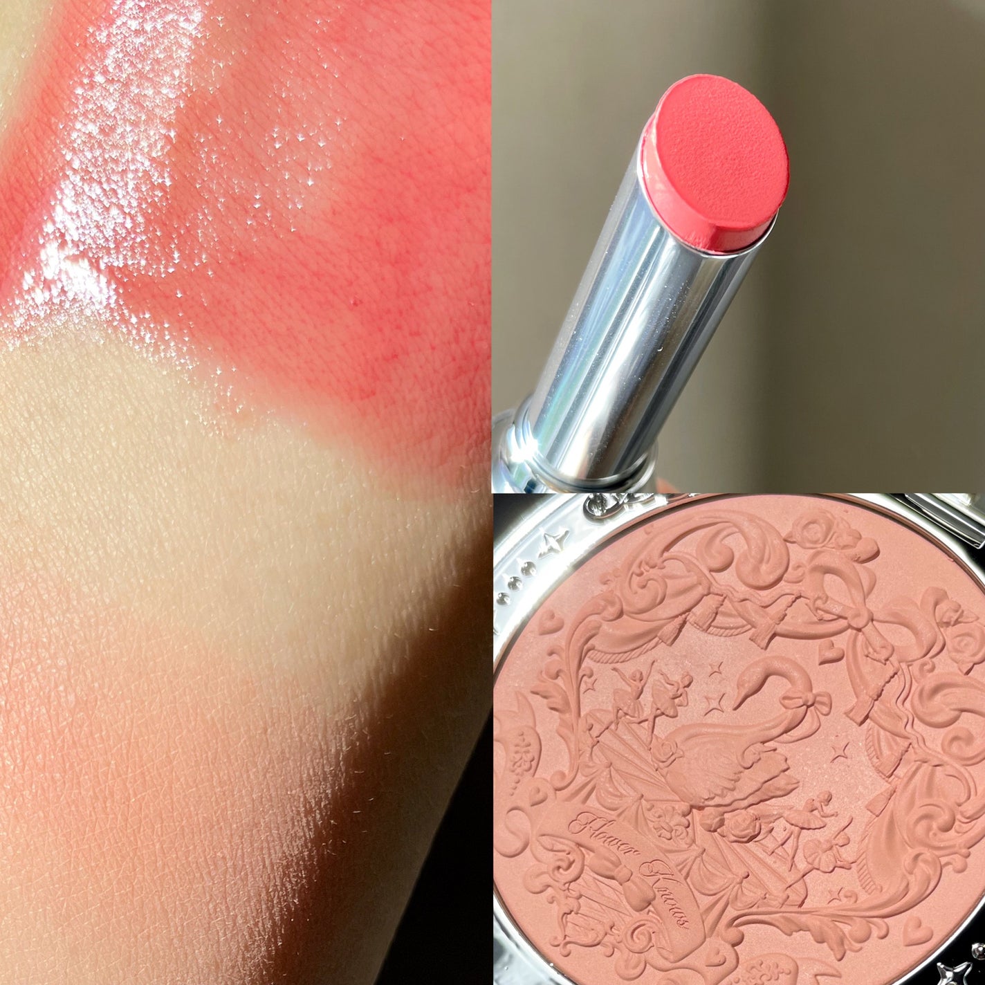 フラワーノーズスワンバレエシリーズ アイシャドウパレット/FlowerKnows/アイシャドウパレットを使ったクチコミ(3枚目)