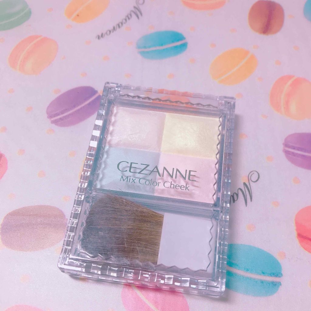 ミックスカラーチーク/CEZANNE/パウダーチークを使ったクチコミ(1枚目)