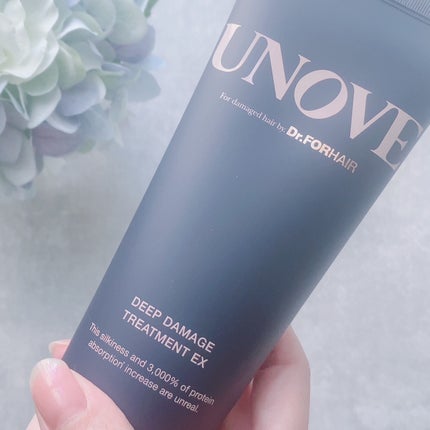 ディープダメージトリートメントEX/UNOVE/洗い流すヘアトリートメントを使ったクチコミ(2枚目)