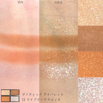 セルヴォーク ヴァティック アイパレット/Celvoke/アイシャドウパレットを使ったクチコミ(3枚目)