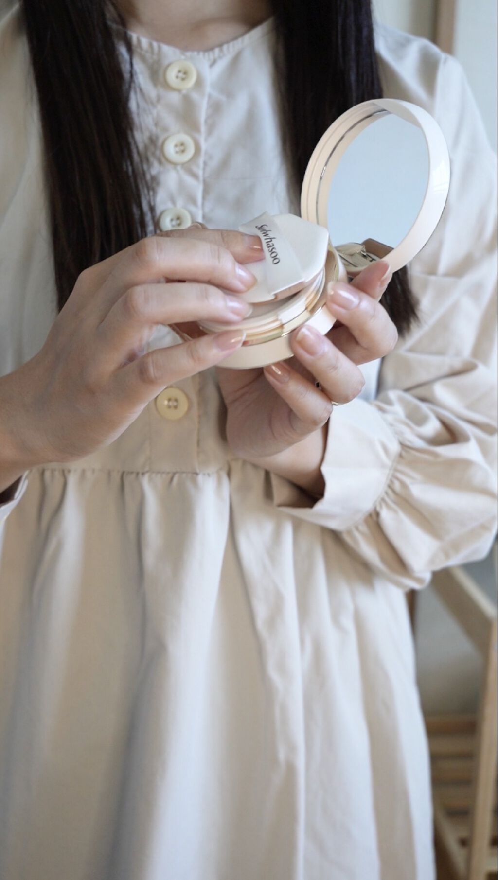 パーフェクティング クッション/エアリ/Sulwhasoo/クッションファンデーションを使ったクチコミ（3枚目）