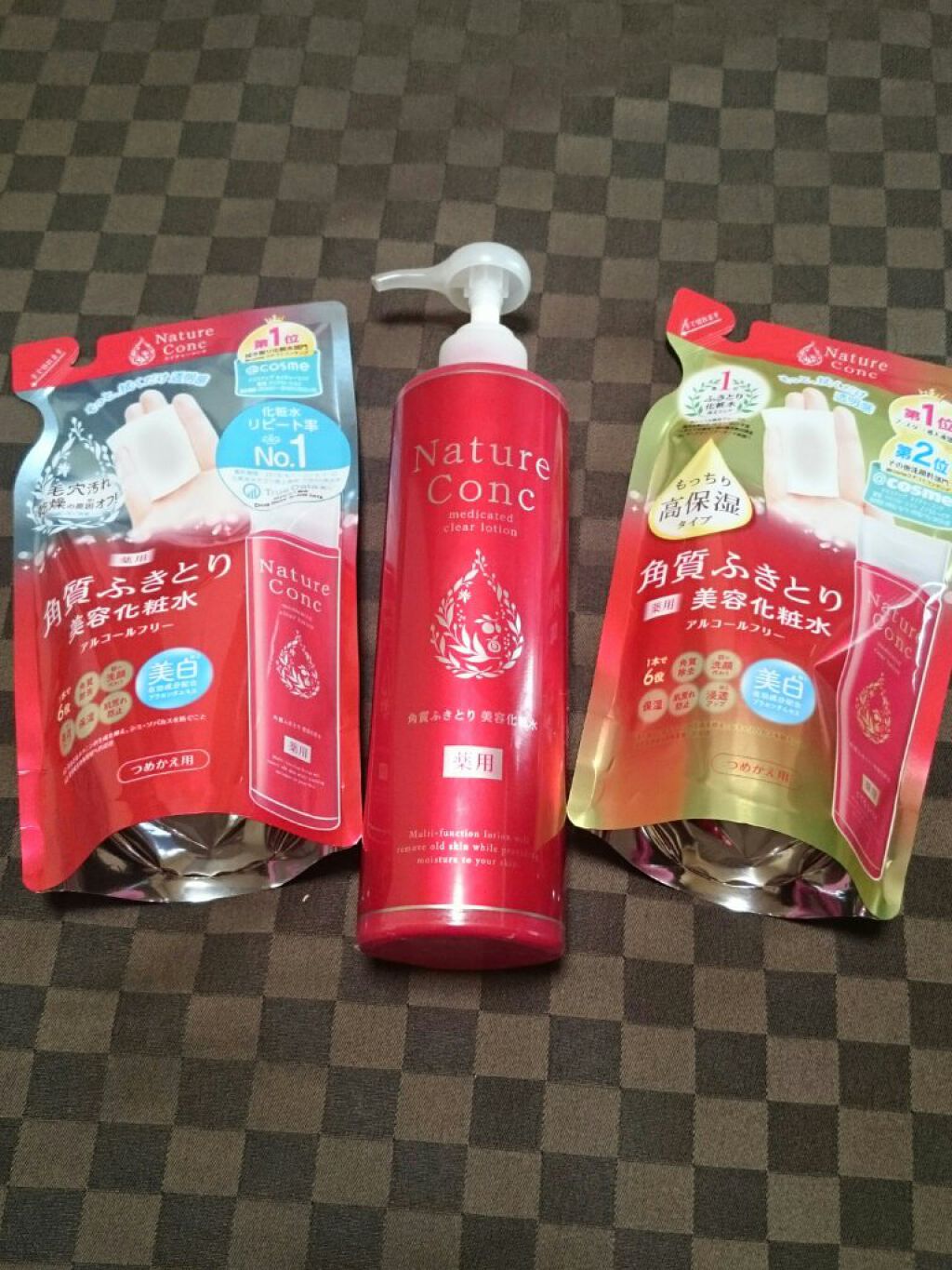 ネイチャーコンク 薬用クリアローション/ネイチャーコンク/拭き取り化粧水を使ったクチコミ（1枚目）