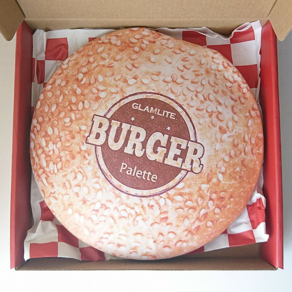 GLAMLITE Burger Palette/Glamlite/アイシャドウパレットを使ったクチコミ(1枚目)