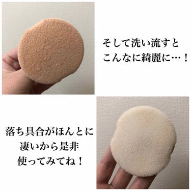 パフ・スポンジ専用洗剤/DAISO/その他化粧小物を使ったクチコミ（3枚目）