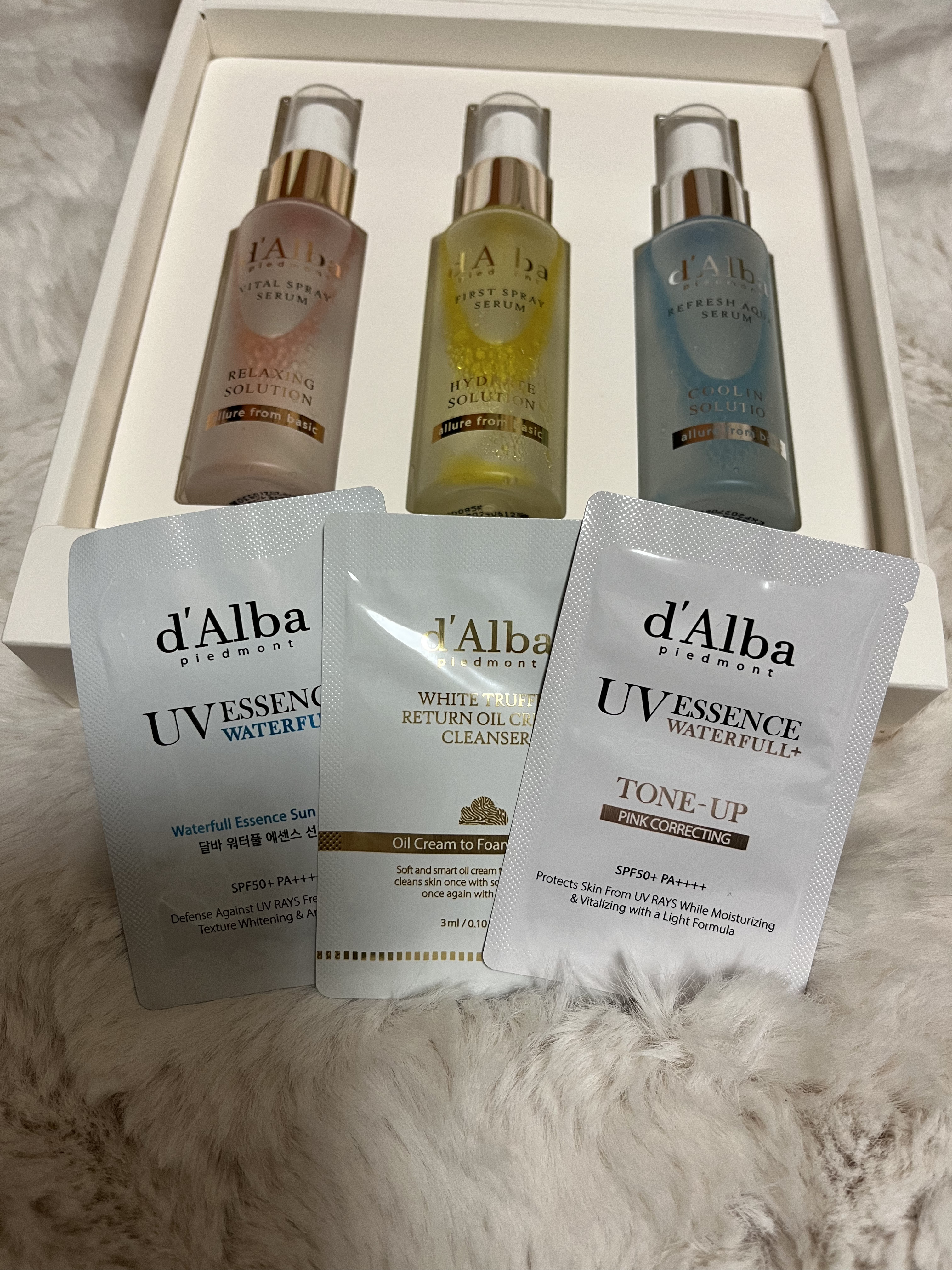 ダルバ ホワイトトリュフファーストスプレーセラム/ダルバ/ミスト状化粧水を使ったクチコミ（2枚目）