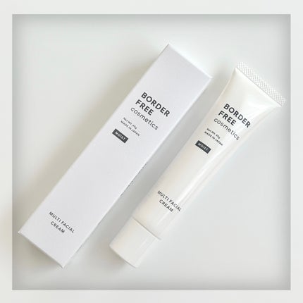 マルチフェイシャルクリーム MOIST/BORDER FREE cosmetics/フェイスクリームを使ったクチコミ(1枚目)