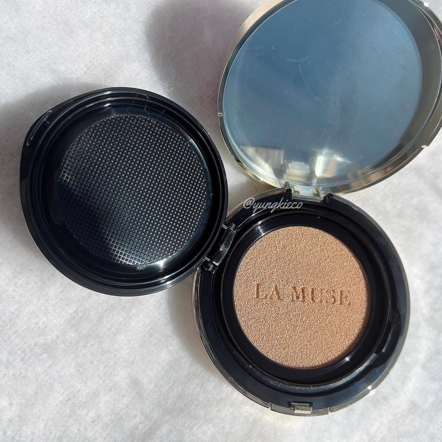 CORRECT CARE COMPLETE CC CUSHION/ラミューズ/クッションファンデーションを使ったクチコミ(3枚目)