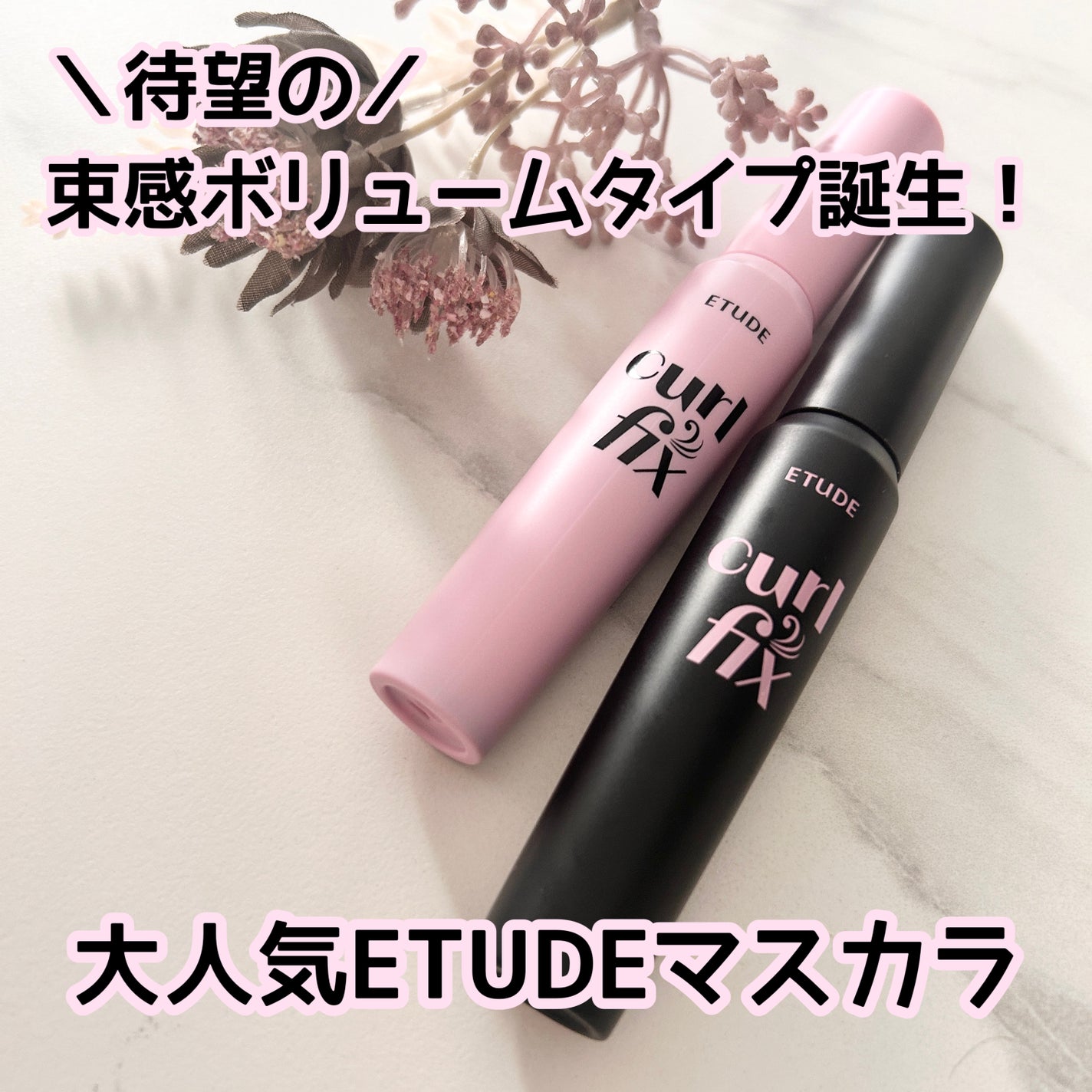 カールフィックスマスカラ/ETUDE/マスカラを使ったクチコミ(1枚目)