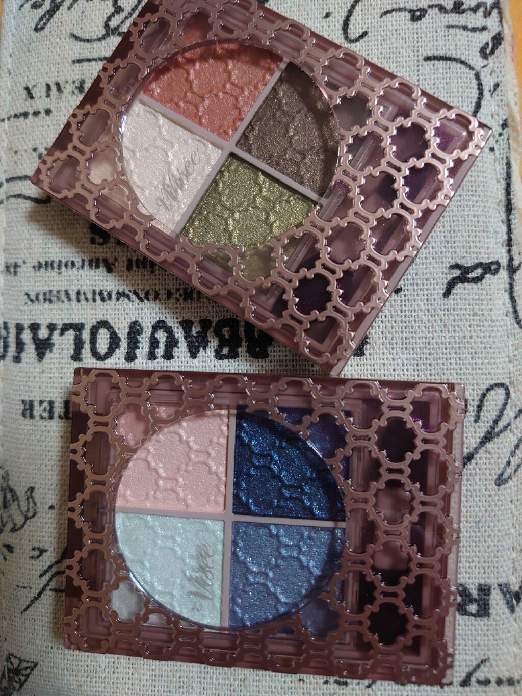 グロッシーリッチ アイズ N/Visée/アイシャドウパレットを使ったクチコミ(1枚目)
