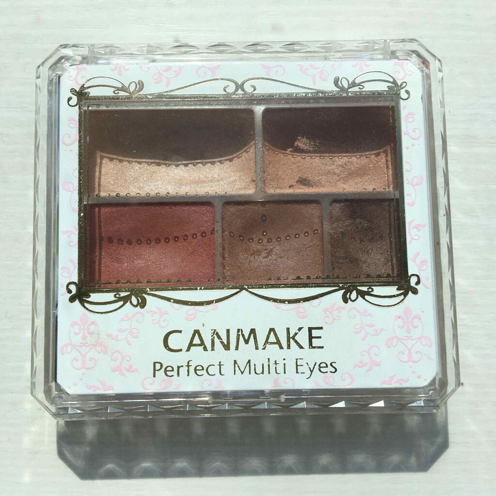 パーフェクトマルチアイズ/キャンメイク/アイシャドウパレットを使ったクチコミ(1枚目)
