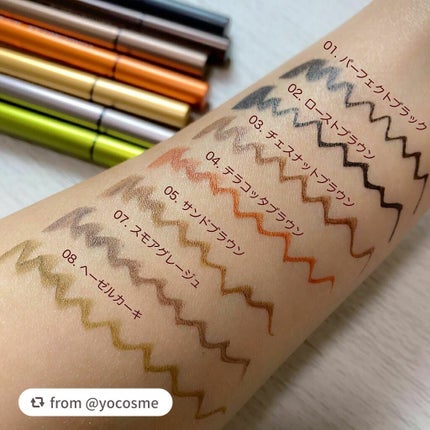 スキルレスライナー/LUMIURGLAS/リキッドアイライナーを使ったクチコミ(5枚目)