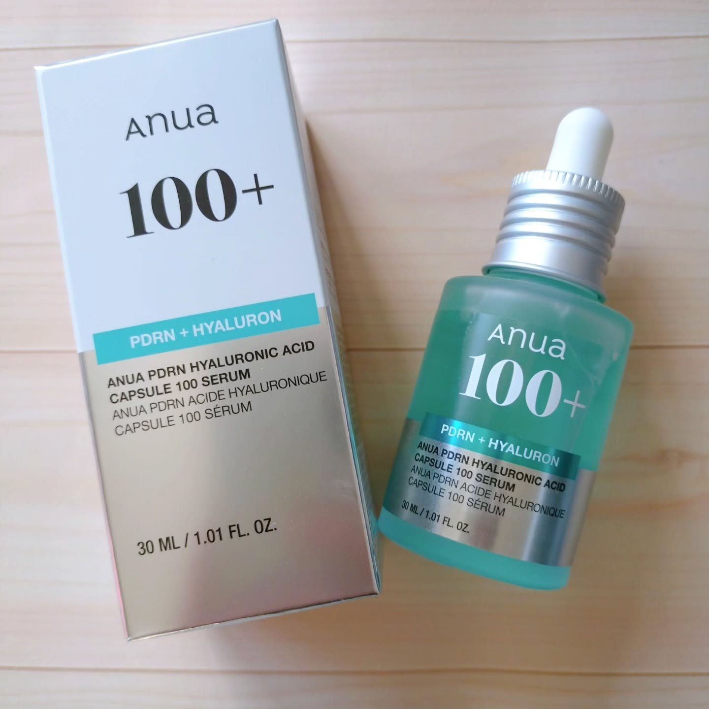 PDRNヒアルロン酸カプセル100セラム/Anua/美容液を使ったクチコミ（2枚目）